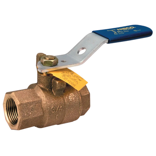 T-585-70-UL 1/2 in. Two-Piece Bronze Ball Valve - Full Port, UL Listed