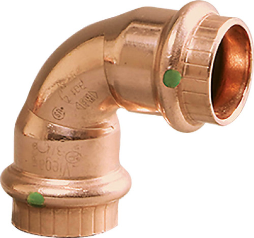 Viega ProPress 90° elbow, copper