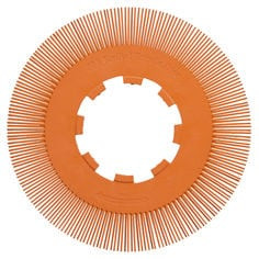 Scotch-Brite™ Precision Radial Bristle Brush, PN-RB, 80+, 8 in, Type S, without Adapter, 70 ea/Case