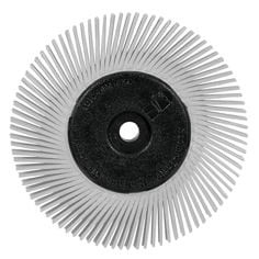 Scotch-Brite™ Precision Radial Bristle Brush, PN-RB, 120+, 6 in x 1/2 in x 1 in, Type A, with Adapter, 5 ea/Case