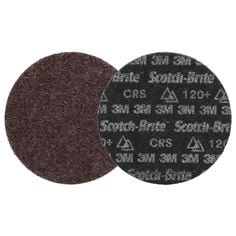 Scotch-Brite™ Precision Heavy Duty Surface Conditioning Disc, HD-DH, Coarse 120+, 4-1/2 in x NH, 50 ea/Case