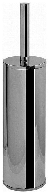 Free Standing Toilet Brush with Cover in Steelnox