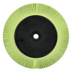 Scotch-Brite™ Precision Radial Bristle Brush, PN-RB, 50+, 8 in x 1 in x 1-1/4 in, Type S, with Flange, 2 ea/Case