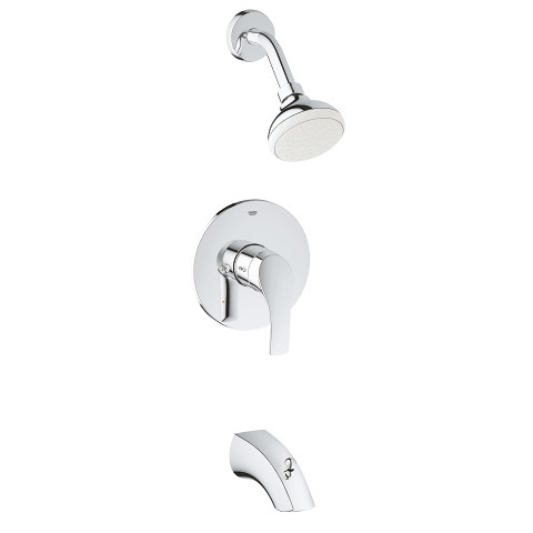 Grohe 3501220A Eurosmart 1.75 GPM Bathtub/Shower Combo Faucet