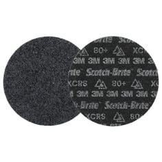 Scotch-Brite™ Precision Heavy Duty Surface Conditioning Disc, HD-DH, Extra Coarse 80+, 10 in x NH, 25 ea/Case