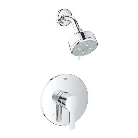 Shower Combination in StarLight Chrome