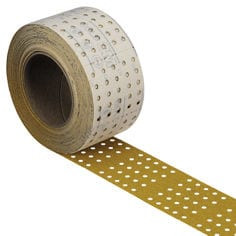 3M™ Hookit™ Gold Sheet Roll 32778, 80D, Dust-Free, 2-3/4 in x 13.1 yd (70 mm x 12 m), 5/Case