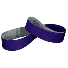 3M™ Cubitron™ 3 Cloth Belt 1184F, 36+ YF-weight, 4-1/8 in x 132 in, Film-lok, Single-flex