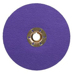 3M™ Cubitron™ 3 Fibre Disc 1187C, 80+, TN Quick Change, 4 in, Die 400N, 25/Bag, 100 ea/Case