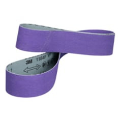 3M™ Cubitron™ 3 Cloth Belt 1184F, 80+ YF-weight, 3 in x 90 in, Film-lok, Single-flex