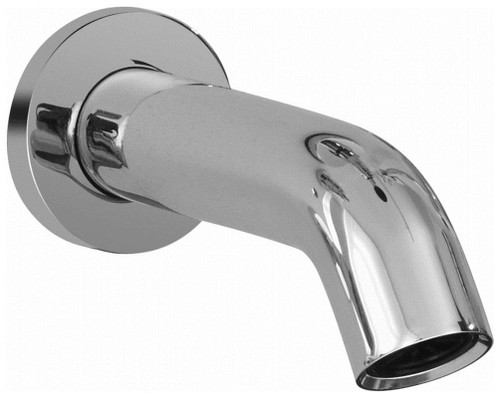 Tub Spout Less Diverter with 6in Reach in Polished Chrome