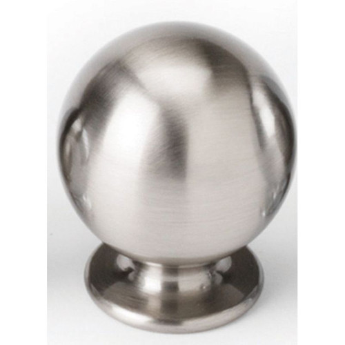 Alno A1031-SN Knob Transitional 3/4-in in Satin Nickel