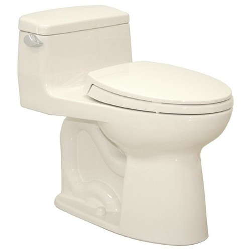 Toto MS634114CEFG#03 Supreme 1.28 GPF 1-Piece Elongated Toilet With Seat