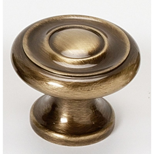A1049-AE Knob Traditional 1-1/4-in in Antique English