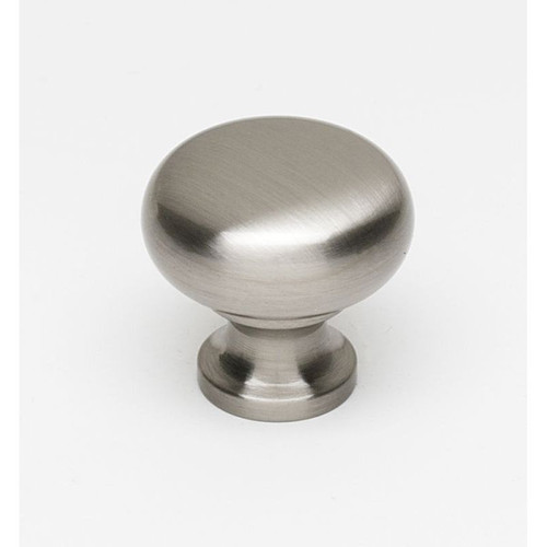 A1067-SN Knob Traditional 1-in in Satin Nickel