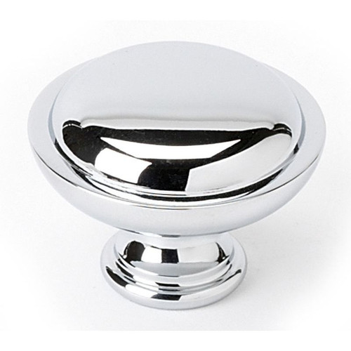 A1145-PC Knob Traditional 1-1/4-in in Polished Chrome