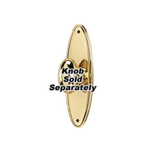 Escutcheon Traditional 3-in in Polished Brass Escutcheon Traditional 3-in in Polished Brass