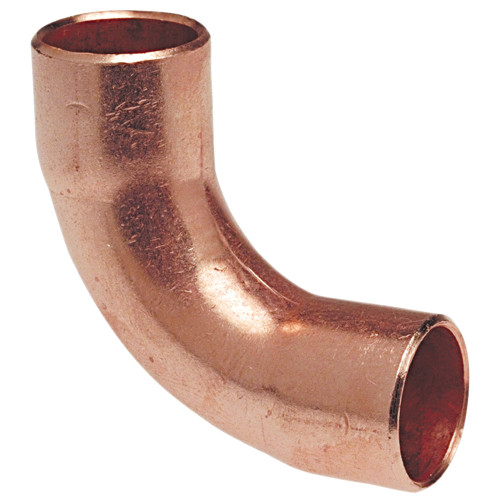 607-LT 3-1/2 in. x 3-1/2 in. 90° Elbow Long Radius C x C - Wrot