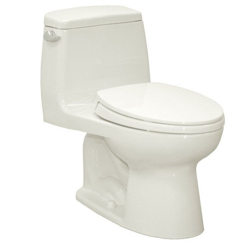 One Piece Elongated 1.6 GPF Toilet with G-Max Flush System - Seat Included in Colonial White One Piece Elongated 1.6 GPF Toilet with G-Max Flush System - Seat Included in Colonial White