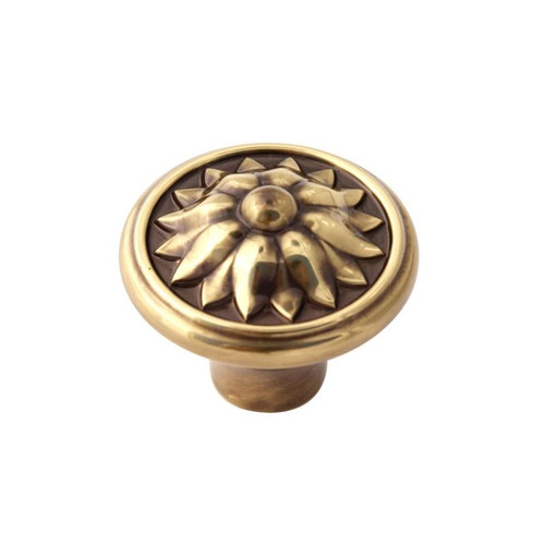 Alno Fiore A1471-PA Knob Traditional 1-1/4-in in Polished Antique Alno Fiore A1471-PA Knob Traditional 1-1/4-in in Polished Antique