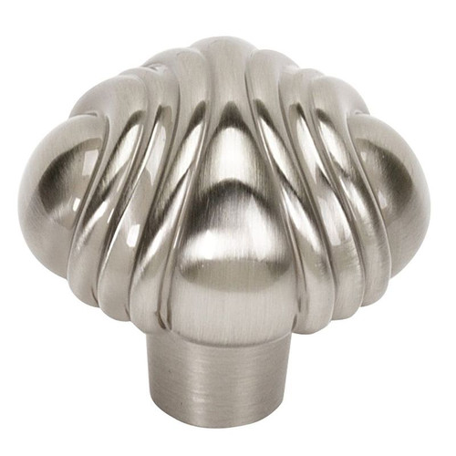 Alno Venetian A1502-SN Knob Traditional 1-1/2-in in Satin Nickel Alno Venetian A1502-SN Knob Traditional 1-1/2-in in Satin Nickel