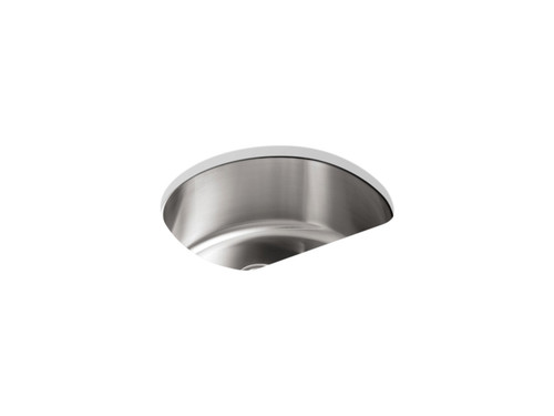 23-3/4" undermount single-bowl kitchen sink