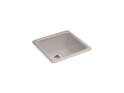 21" top-/undermount single-bowl bar sink