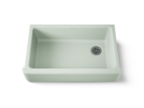 35-3/4" undermount single-bowl farmhouse kitchen sink