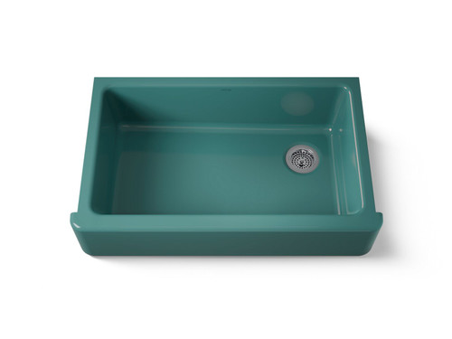 35-3/4" undermount single-bowl farmhouse kitchen sink