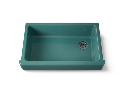 35-1/2" undermount single-bowl farmhouse kitchen sink