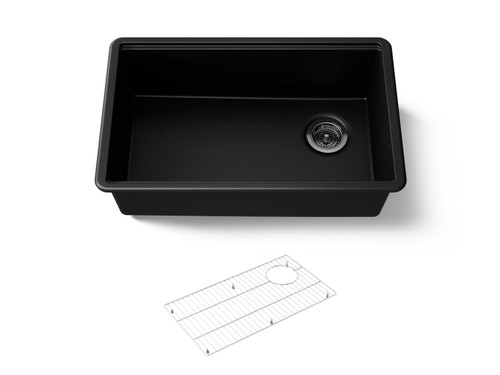 29-1/2" undermount single-bowl kitchen sink