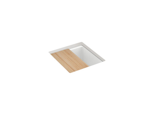 17-1/2" undermount bar sink with accessories