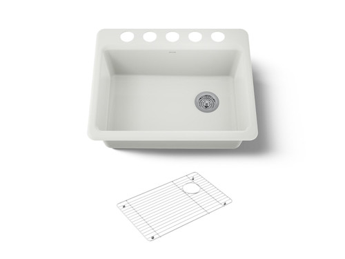 27" undermount single-bowl kitchen sink