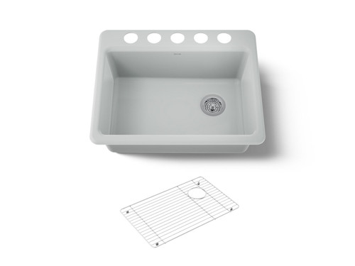 27" undermount single-bowl kitchen sink