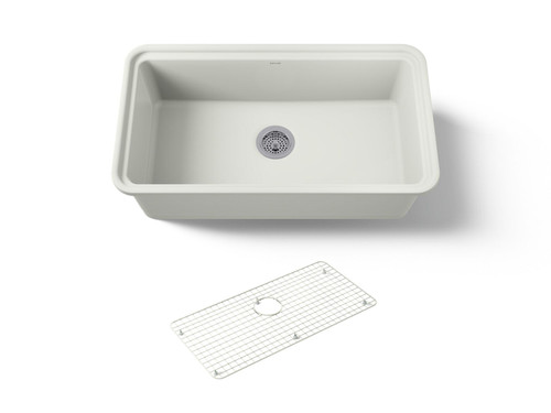 33" undermount single-bowl kitchen sink