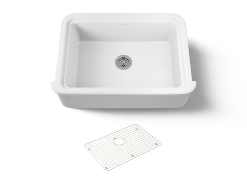 32-1/2" undermount single-bowl farmhouse kitchen sink
