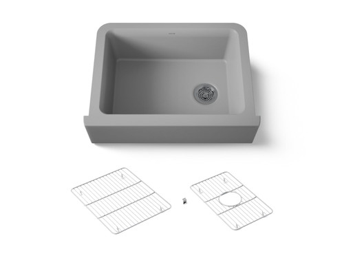 29-11/16" undermount single-bowl farmhouse kitchen sink