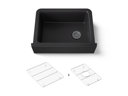 29-11/16" undermount single-bowl farmhouse kitchen sink