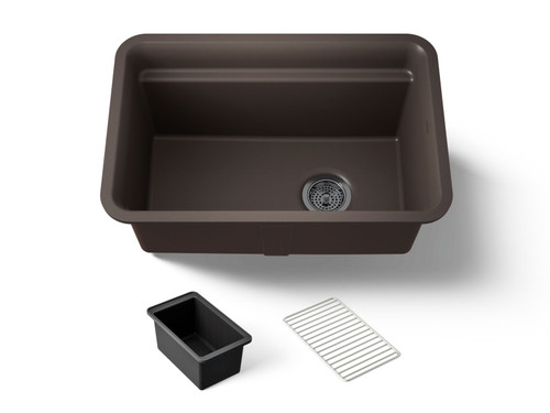 27-1/2" undermount single-bowl utility sink
