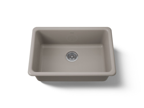 27" top-/undermount single-bowl kitchen sink