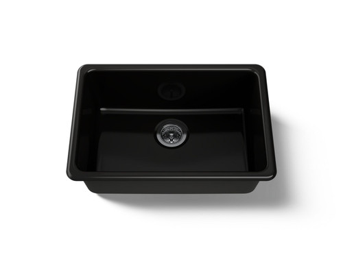 27" top-/undermount single-bowl kitchen sink