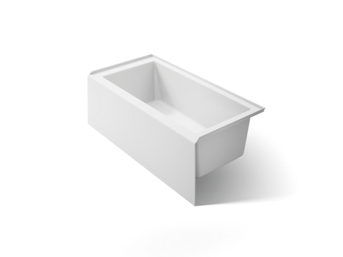 60" x 30" alcove bath right drain