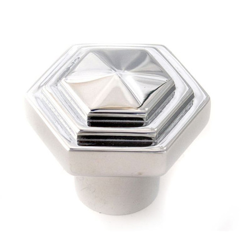 Geometric A1535-PC Knob Transitional 1-1/4-in in Polished Chrome Geometric A1535-PC Knob Transitional 1-1/4-in in Polished Chrome