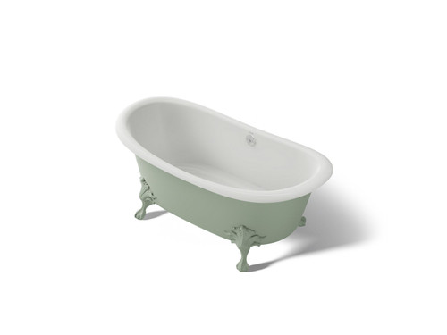 66-1/8" x 32-1/2" freestanding bath