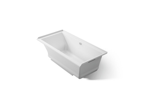 60" x 30" alcove Heated BubbleMassage(TM) air bath with Bask(R), right drain
