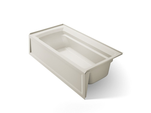 72" x 36" alcove bath, right drain