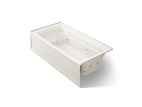 72" x 36" alcove Heated BubbleMassage(TM) air bath and whirlpool, right drain