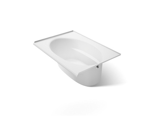 60" x 42" alcove bath, right drain