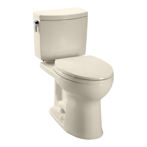 1 GPF Two Piece Elongated Toilet with SanaGloss Ceramic Glaze - Seat Not Included in Sedona Beige 1 GPF Two Piece Elongated Toilet with SanaGloss Ceramic Glaze - Seat Not Included in Sedona Beige