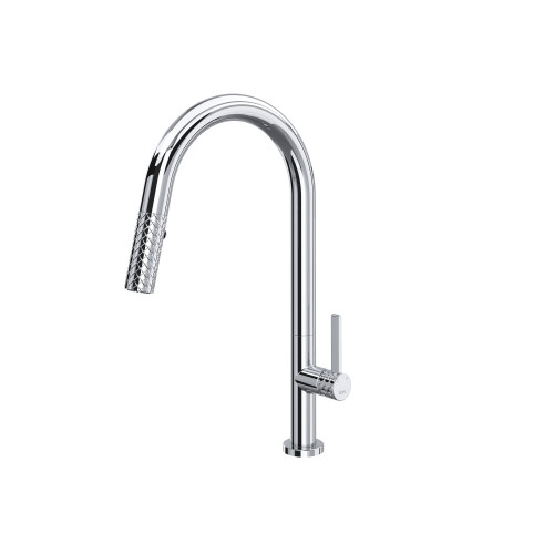 Tenerife(TM) Pull-Down Kitchen Faucet With C-Spout